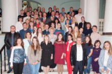 Урочиста зустріч докторантів, аспірантів першого року навчання з керівництвом університету
