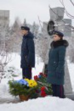 Відкриття пам’ятного знаку загиблим студентам