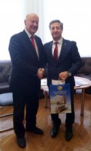 Зустріч з Почесним Консулом Республіки Албанія в місті Харкові